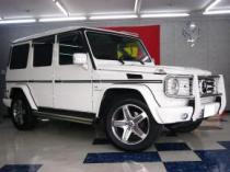 M.ベンツ　G55 　AMG ホワイト